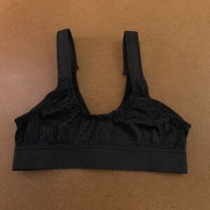 Clear Point Medical Womens Size 32 Black Adustable Compression Wear Bra New